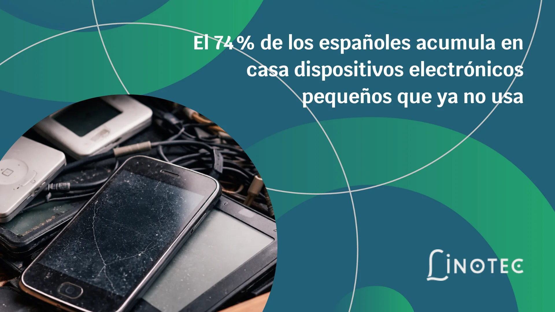 El 74 % de los españoles acumula en casa dispositivos electrónicos pequeños que ya no usa